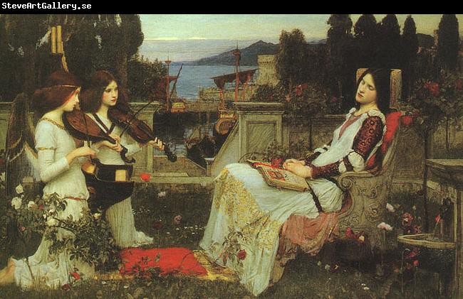 John William Waterhouse St.Cecilia